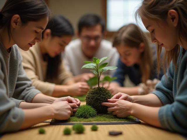 日本の庭づくりワークショップ